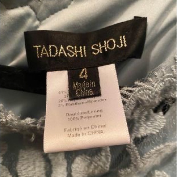 Tadashi Shoji Gown - Size 4 - Black Tie or Grad Dress - Picture 2 of 7